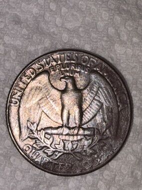 United States Quarter Coin - Silver/Gray Collectible